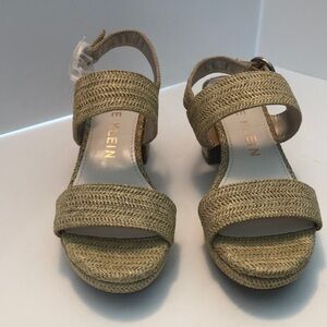 Anne Klein Woven Sandals